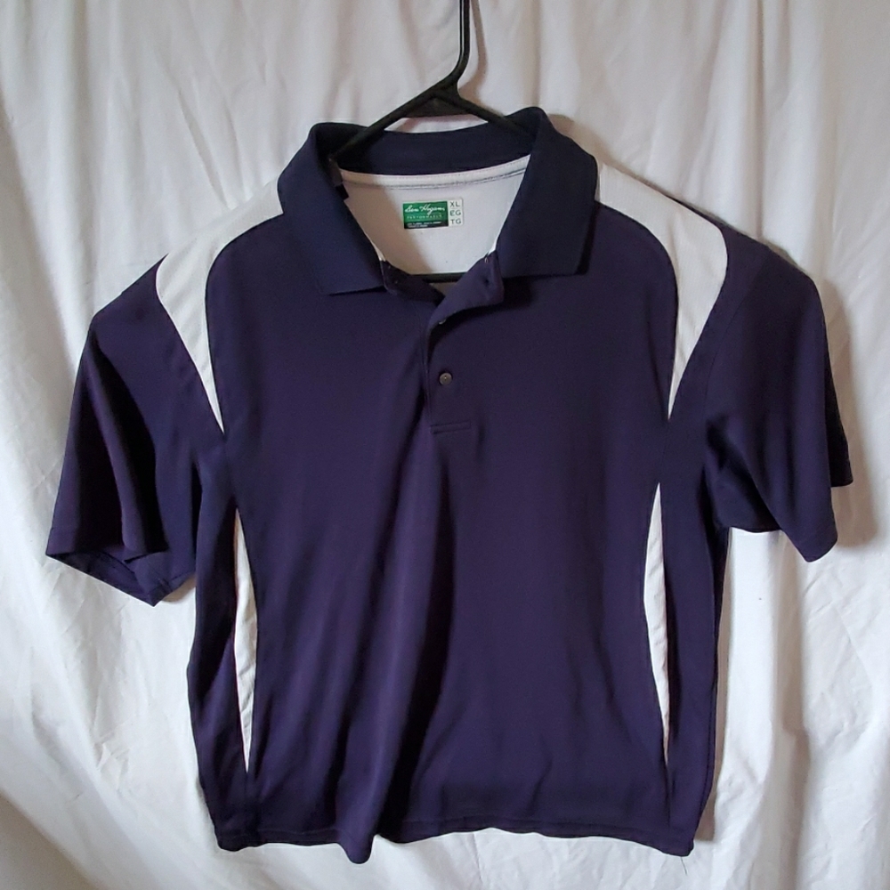 XL Ben Hogan's Polo golf Performance Shirt Blue